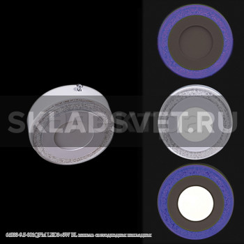 64033-9.5-001QPM LED3+3W BL панель светодиодная накладная 64033-9.5-001QPM LED3+3W BL панель светодиодная накладная