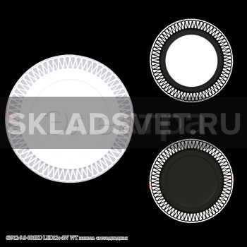 63912-9.0-001RD LED12+4W WT панель светодиодная 63912-9.0-001RD LED12+4W WT панель светодиодная