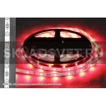 5050R-30L- NK светодиодная лента 30LED/м, цвет красный