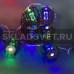 A-482 гирлянда светодиодная, прозрачный провод 2м, 10 LED с насадками