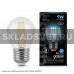 Лампа Gauss LED Filament Globe E27 9W 4100K 105802209