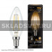 Лампа Gauss LED Filament Candle E14 9W 2700К 1/10/50 103801109
