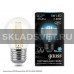 Лампа Gauss LED Filament Globe E27 5W 4100K 105802205