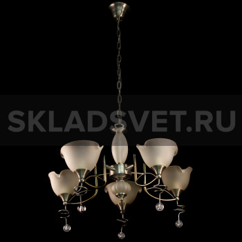 Люстра подвесная 5127BR/5PC WT