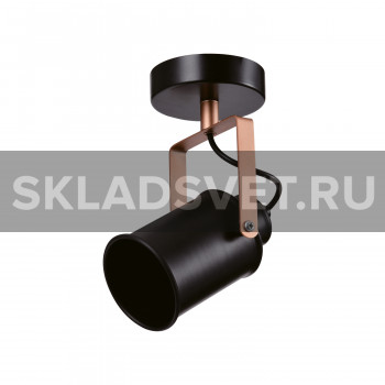 Спотовый светильник G81052/1BK BK Gerhort