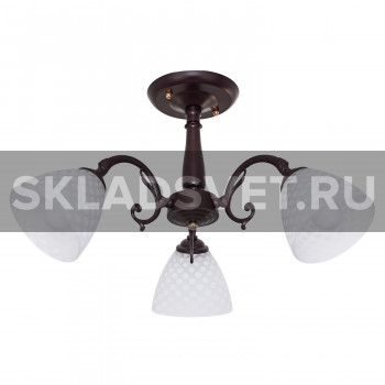 Потолочный светильник 451/3BR WT ЭкономСвет Потолочный светильник 451/3BR WT ЭкономСвет