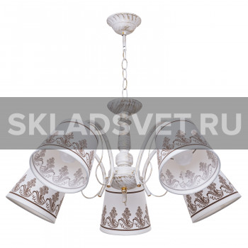 Люстра классическая 30781/5WG PNT ЭкономСвет