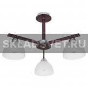 Люстра классическая 2672/3CR+BR WT ЭкономСвет