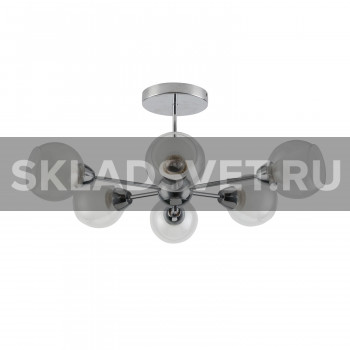 Светильник модерн 60209/6CR WT+CL ЭкономСвет Светильник модерн 60209/6CR WT+CL ЭкономСвет