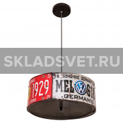 Подвесной светильник G71129/1BK MIX Gerhort