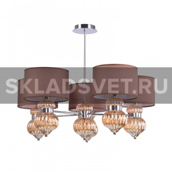 Потолочная люстра G11026/5CR BR Gerhort Потолочная люстра G11026/5CR BR Gerhort