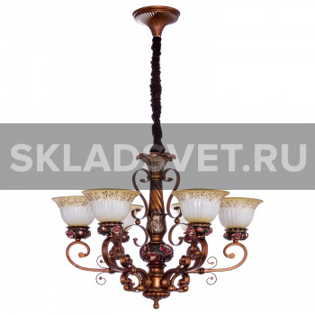 Люстра классическая 33076/6DG GD ЭкономСвет Люстра классическая 33076/6DG GD ЭкономСвет