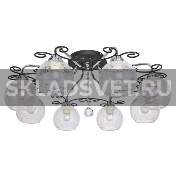 Потолочная люстра G91012/8BK+CR CL Gerhort Потолочная люстра G91012/8BK+CR CL Gerhort