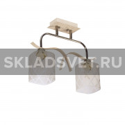 Потолочный светильник 50262/2CR+WTD WT ЭкономСвет