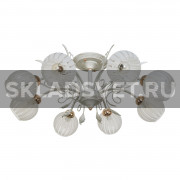 Люстра классическая 2500/8WG+FG ЭкономСвет