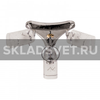Спотовый светильник 9818GW/3CR WT ЭкономСвет