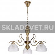 Люстра классическая 2634/3AB WT ЭкономСвет