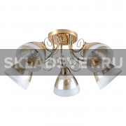 Люстра классическая 12161/5FG WT+GD ЭкономСвет