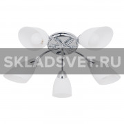 Потолочный светильник 50788/5CR WT ЭкономСвет Потолочный светильник 50788/5CR WT ЭкономСвет