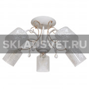 Люстра классическая 2503/5WG+FG ЭкономСвет