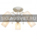 Люстра классическая 2503/5WG+FG ЭкономСвет Люстра классическая 2503/5WG+FG ЭкономСвет