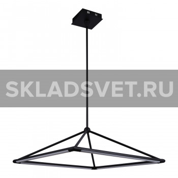 Потолочная светодиодная люстра G61242/4BK BK+WT Gerhort