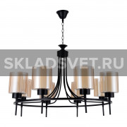 Потолочный светильник 55068/8BK BR+WT ЭкономСвет