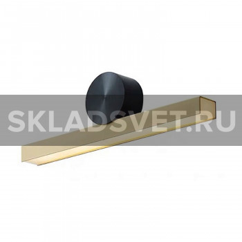 Настенный светодиодный светильник G51212/1wBK GD Gerhort Настенный светодиодный светильник G51212/1wBK GD Gerhort