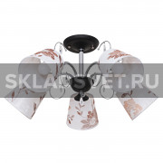 Люстра классическая 12012/5BK+CR PNT ЭкономСвет