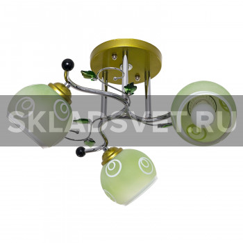 Потолочный светильник 1180LM/3GR CR GR ЭкономСвет Потолочный светильник 1180LM/3GR CR GR ЭкономСвет
