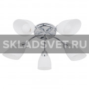 Потолочный светильник 50787/5CR WT ЭкономСвет Потолочный светильник 50787/5CR WT ЭкономСвет