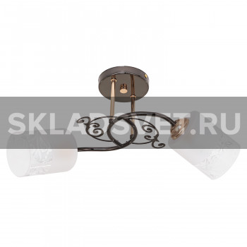 Люстра классическая 91002/2ZZH+GFD WT ЭкономСвет Люстра классическая 91002/2ZZH+GFD WT ЭкономСвет