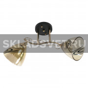 Люстра классическая 12098/2BK+FG AMB+BK ЭкономСвет