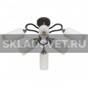 Потолочный светильник 6163/6CR+BR WT ЭкономСвет