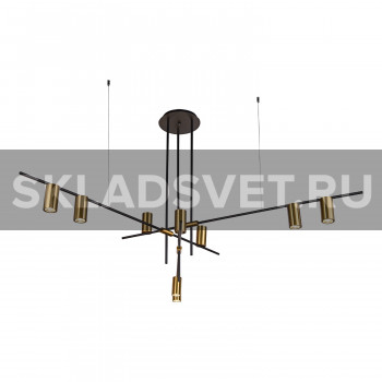 Потолочная люстра G31094/9GD+BK Gerhort Потолочная люстра G31094/9GD+BK Gerhort