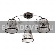 Люстра классическая 11580/3PEARL BLSCK ЭкономСвет