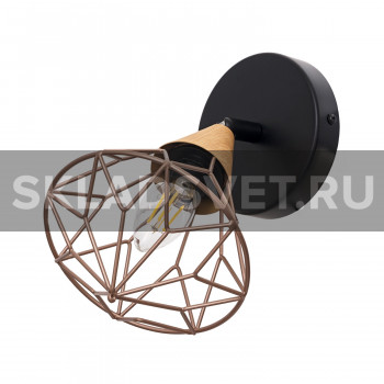 Спотовый светильник G71135/1wBK GD Gerhort Спотовый светильник G71135/1wBK GD Gerhort