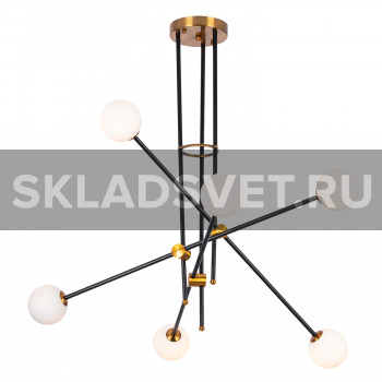 Люстра в стиле модерн G21028/6BK WT Gerhort