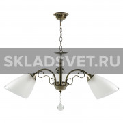 Люстра классическая 12122/3ZZAB WT ЭкономСвет