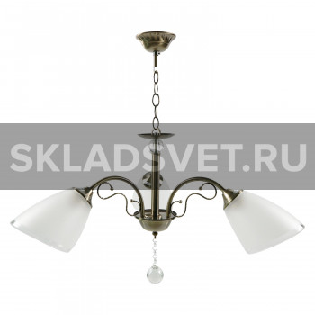 Люстра классическая 12122/3ZZAB WT ЭкономСвет Люстра классическая 12122/3ZZAB WT ЭкономСвет