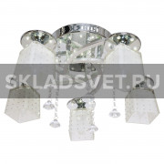 Потолочный светильник 30181/5CR+WT LED ЭкономСвет Потолочный светильник 30181/5CR+WT LED ЭкономСвет