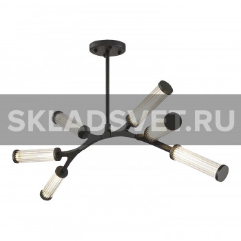 Потолочная светодиодная люстра G61249/6BK CL Gerhort