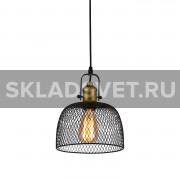 Подвесной светильник G71158/1BK+GD BK Gerhort