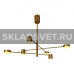 Потолочная светодиодная люстра G61250/6GD GD Gerhort Потолочная светодиодная люстра G61250/6GD GD Gerhort